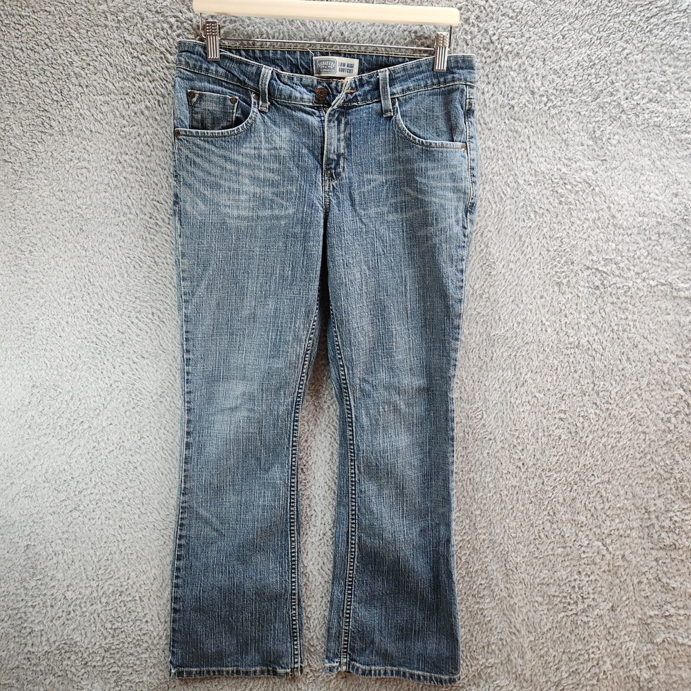 Levi's Signature Bootcut Jeans‎ Womens 8 Short (Fits 32x27.5) Blue Low-Rise